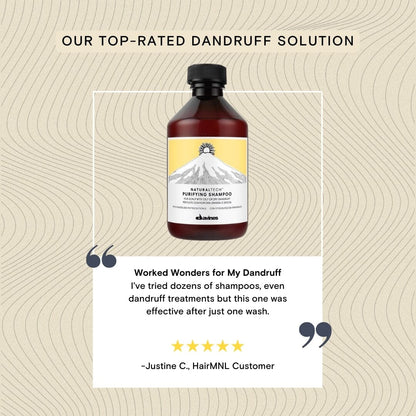Davines Purifying Shampoo: For Oily or Dry Dandruff