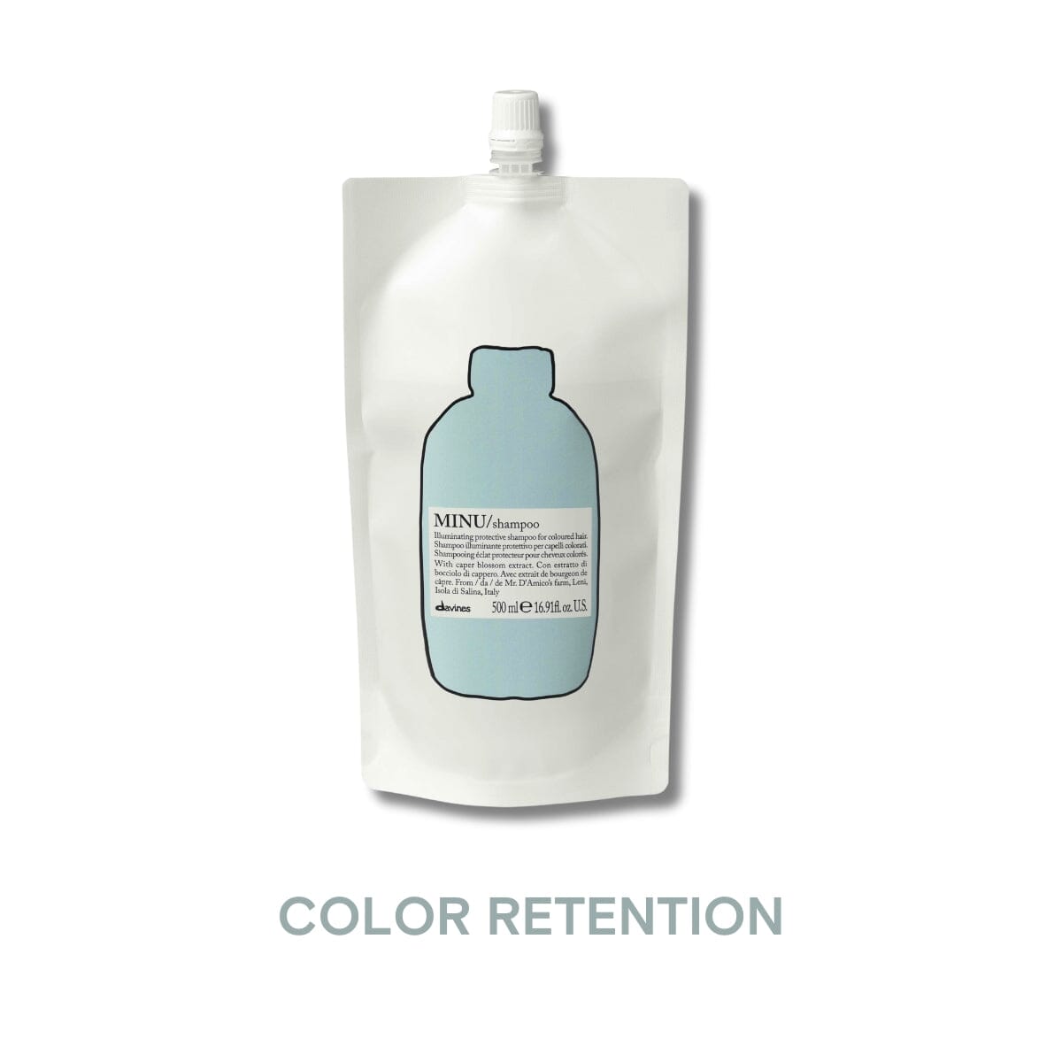 Davines MINU Shampoo Refill Pouch 500ml