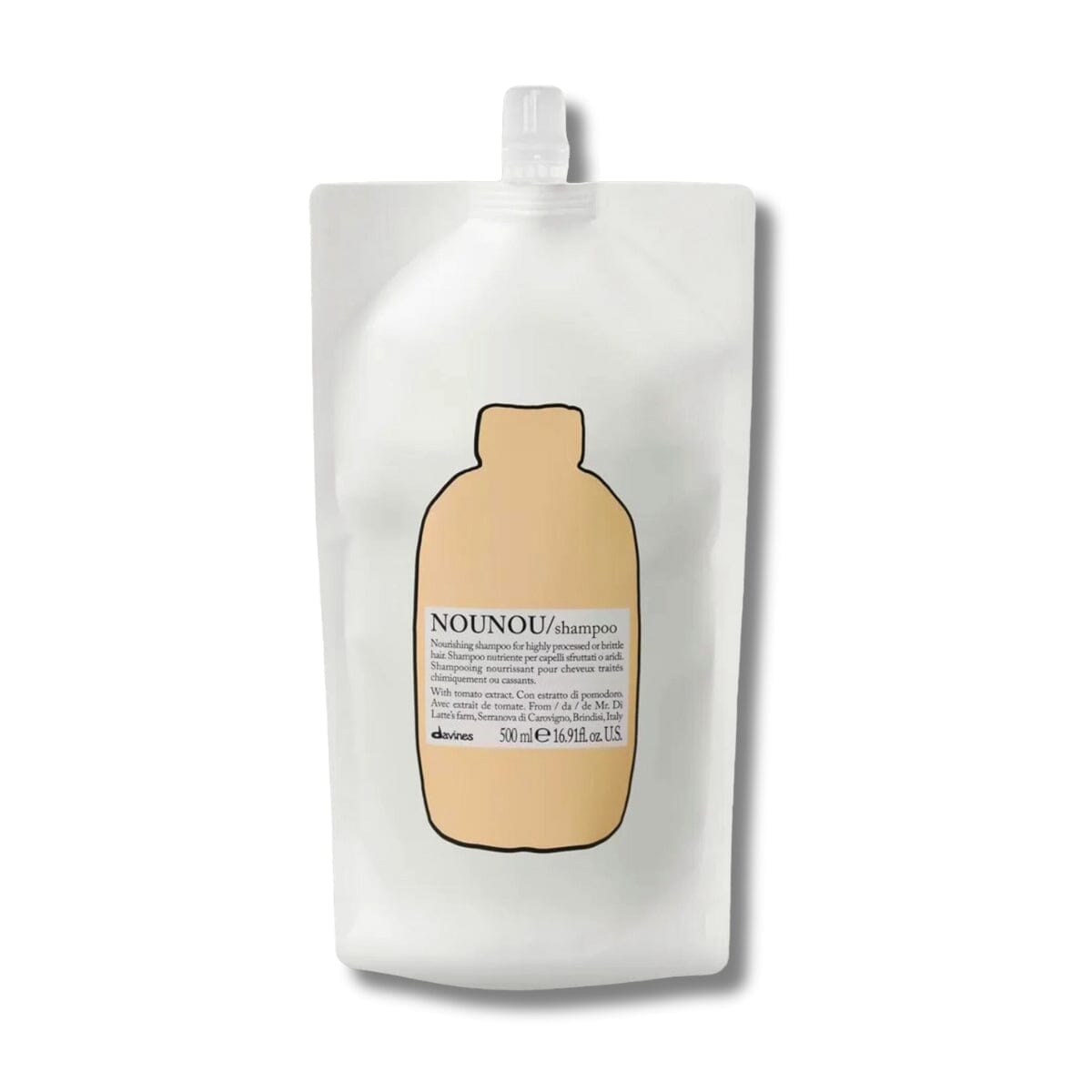 Davines NOUNOU Shampoo Refill Pouch 500ml