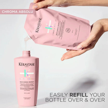 Kérastase Chroma Absolu Sulfate-Free Hydrating Protective Shampoo (Thin Hair) 500ml
